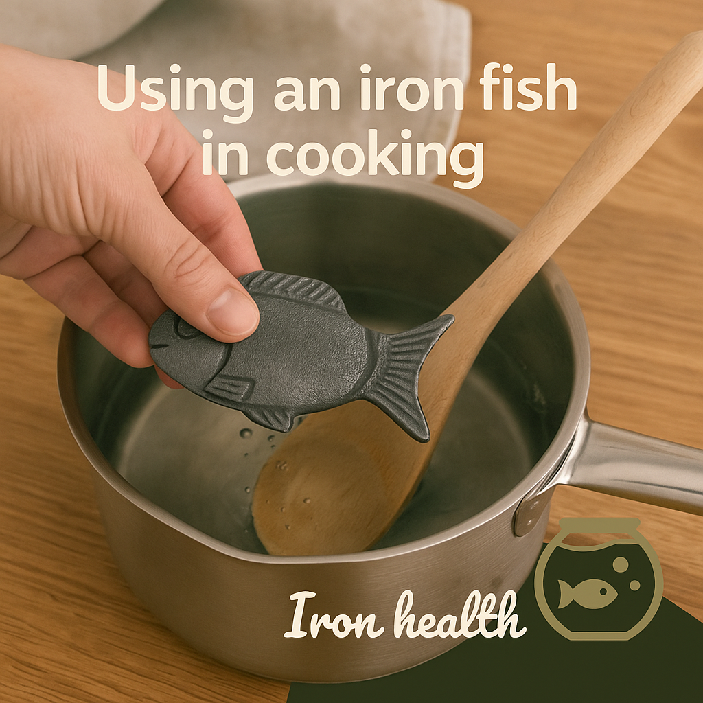 Iron Fish – Natural Way to Add Iron to Your Food | Reusable Cooking Tool for Iron Deficiency | Useful for Vegans, Pregnant Women and Children